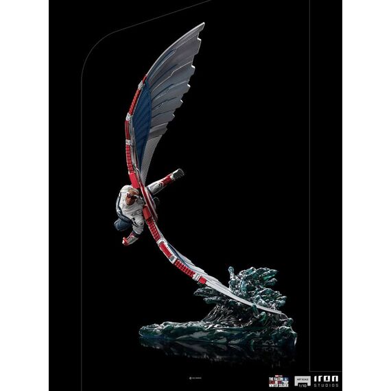 Figurka The Falcon and The Winter Soldier BDS Art Scale 1/10 Captain America Sam Wilson Deluxe- Zdjęcie 5