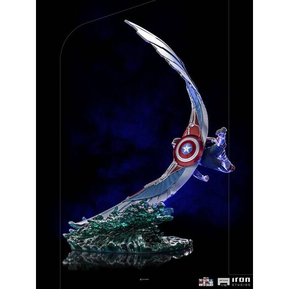 Figurka The Falcon and The Winter Soldier BDS Art Scale 1/10 Captain America Sam Wilson Deluxe- Zdjęcie 6