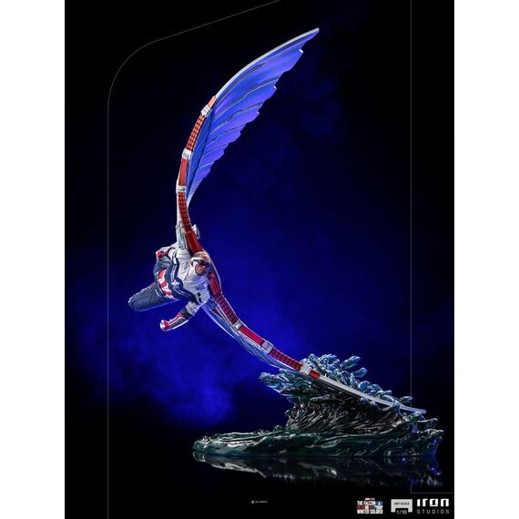 Figurka The Falcon and The Winter Soldier BDS Art Scale 1/10 Captain America Sam Wilson Deluxe- Zdjęcie 7