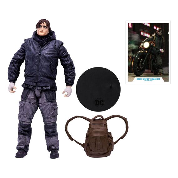 Figurka DC Multiverse (The Batman) - Bruce Wayne Drifter Unmasked- Zdjęcie 3