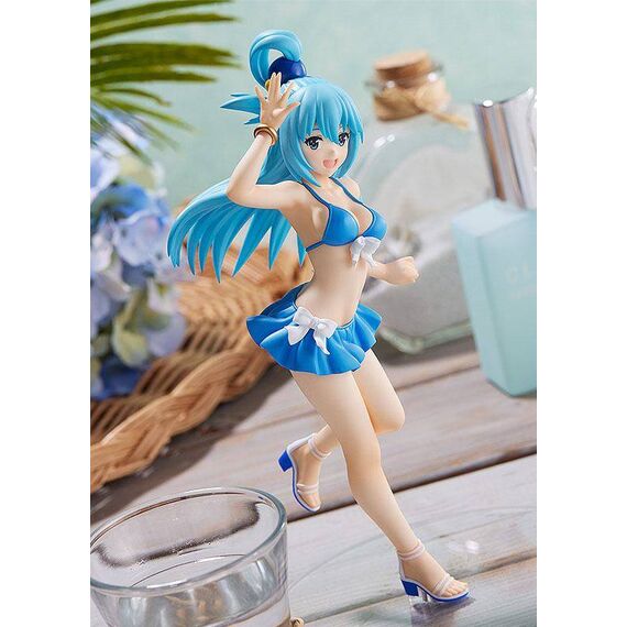 Figurka KonoSuba Pop Up Parade - Aqua (Swimsuit Ver.)- Zdjęcie 3