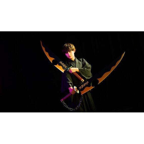 Replika mieczy Demon Slayer: Kimetsu no Yaiba - Nichirin Swords (Tengen Uzui)- Zdjęcie 5