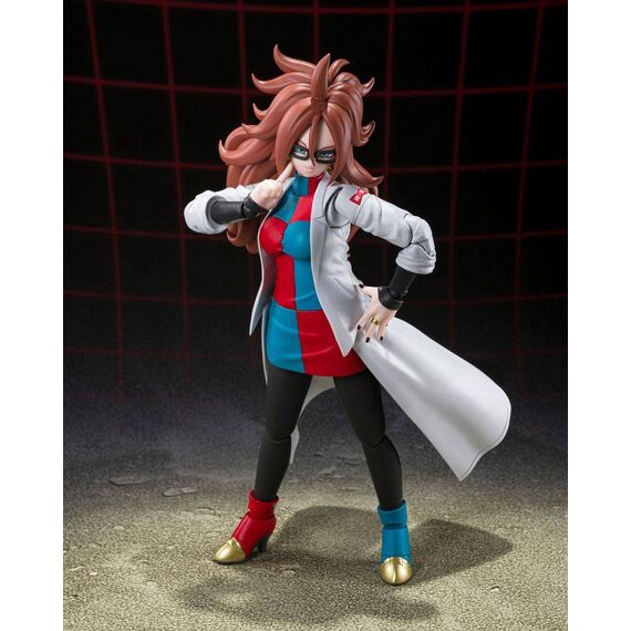 Figurka Dragon Ball FighterZ S.H. Figuarts - Android 21 (Lab Coat)- Zdjęcie 2
