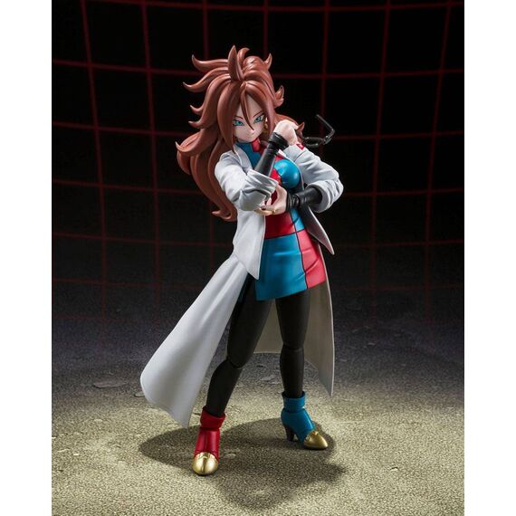 Figurka Dragon Ball FighterZ S.H. Figuarts - Android 21 (Lab Coat)- Zdjęcie 3