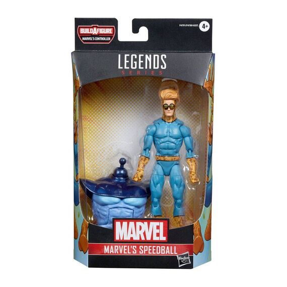 Figurka Marvel Legends Series (2022) - Speedball (BAF Controller)- Zdjęcie 6