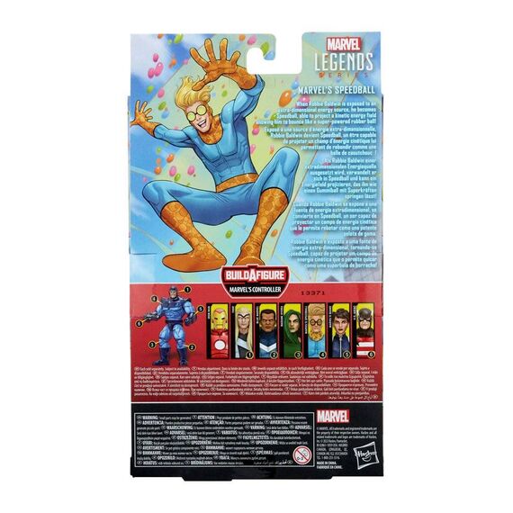 Figurka Marvel Legends Series (2022) - Speedball (BAF Controller)- Zdjęcie 7