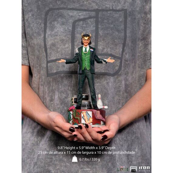 Figurka Loki Art Scale 1/10 Loki President Variant- Zdjęcie 7