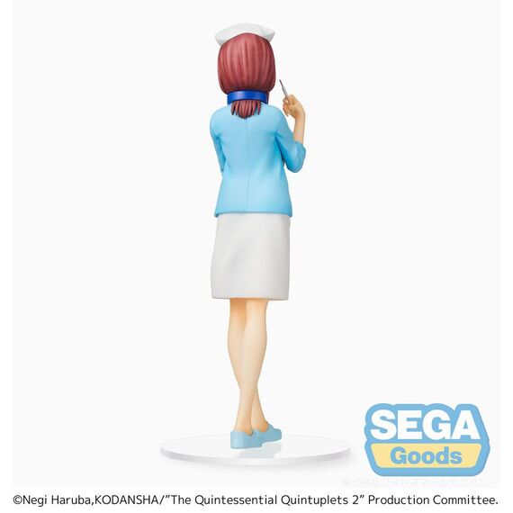 Figurka Quintessential Quintuplets 2 SPM  - Miku Nakano Nurse Ver.- Zdjęcie 3