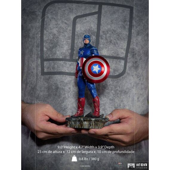 Figurka The Infinity Saga BDS Art Scale 1/10 Captain America (Avengers - Battle of NY)- Zdjęcie 7