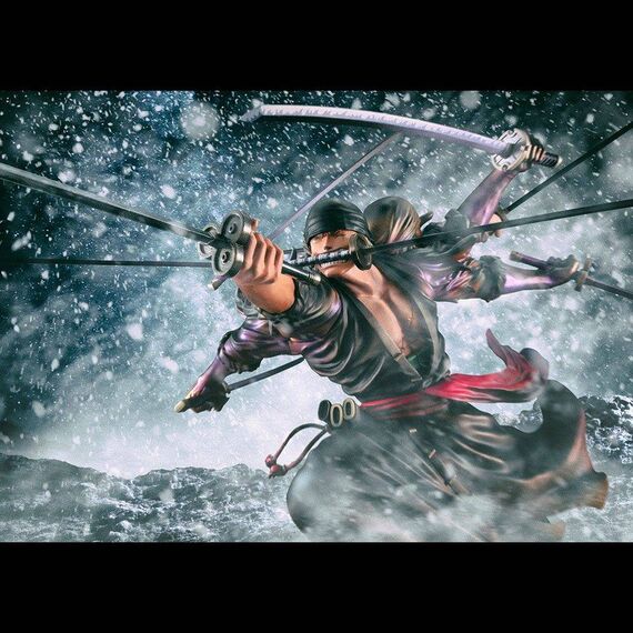 Figurka One Piece Excellent Model P.O.P. - SA-Maximum Roronoa Zoro Ver. Demon Spirit Kyuutouryuu Asura- Zdjęcie 2