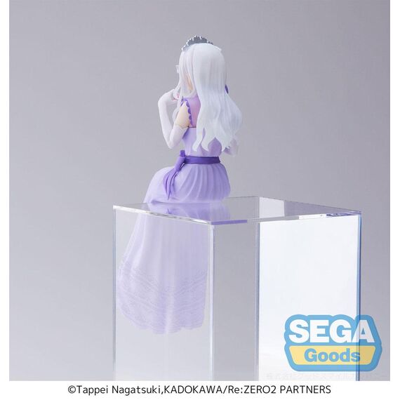 Figurka Re:Zero - Starting Life in Another World: Lost in Memories PM Perching - Emilia (Dressed-Up Party)- Zdjęcie 8