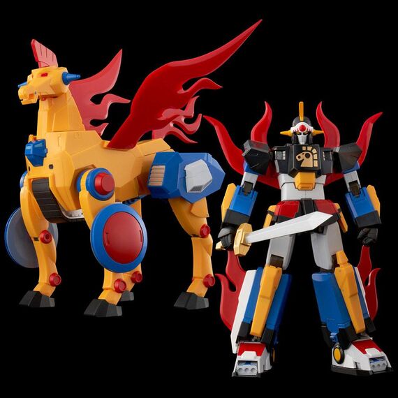 Zestaw 2 figurek Yattodetaman Riobot - Daikyojin & Daitenba- Zdjęcie 2