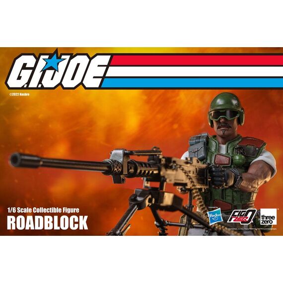 Figurka G.I. Joe FigZero 1/6 Roadblock- Zdjęcie 2