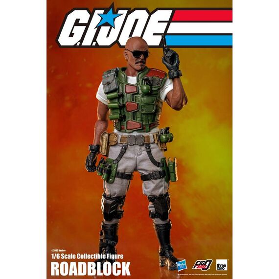 Figurka G.I. Joe FigZero 1/6 Roadblock- Zdjęcie 3