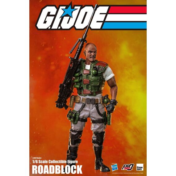 Figurka G.I. Joe FigZero 1/6 Roadblock- Zdjęcie 4