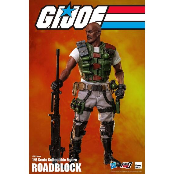 Figurka G.I. Joe FigZero 1/6 Roadblock- Zdjęcie 5