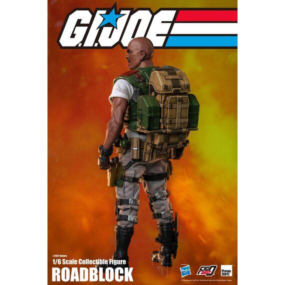 Figurka G.I. Joe FigZero 1/6 Roadblock- Zdjęcie 6