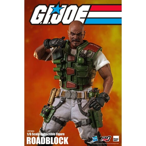 Figurka G.I. Joe FigZero 1/6 Roadblock- Zdjęcie 7
