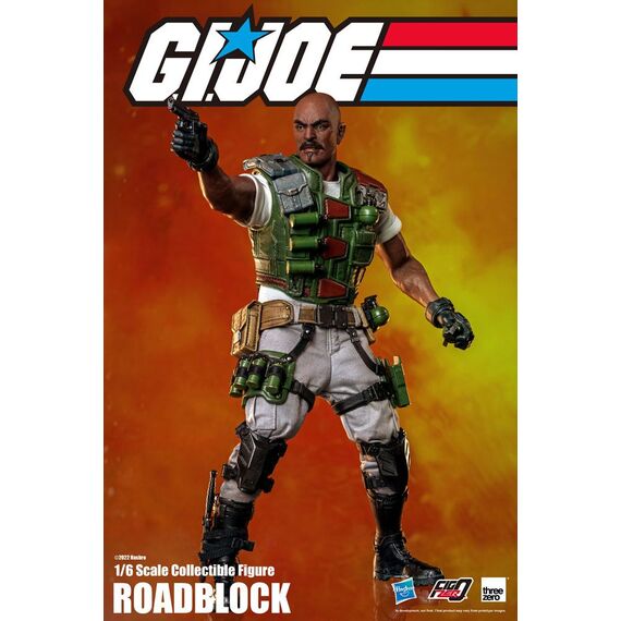 Figurka G.I. Joe FigZero 1/6 Roadblock- Zdjęcie 9