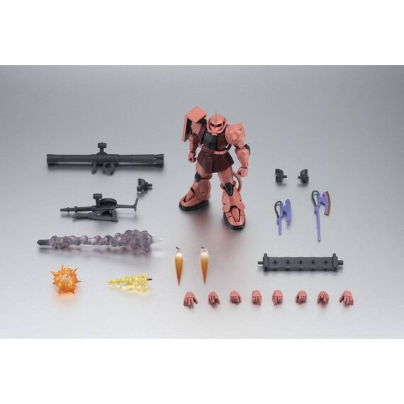 Figurka Moblie Suit Gundam Robot Spirits - (Side MS) MS-06S ZAKU II CHAR'S CUSTOM MODEL ver. A.N.I.M.E.- Zdjęcie 7