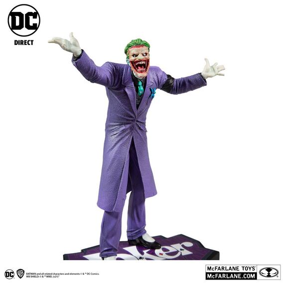 Figurka DC Comics 1/10 - The Joker Purple Craze (Joker by Greg Capullo)- Zdjęcie 2