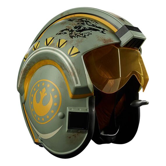 Hełm elektroniczny Star Wars The Mandalorian Black Series - Trapper Wolf