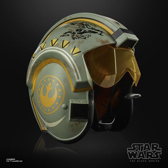 Hełm elektroniczny Star Wars The Mandalorian Black Series - Trapper Wolf- Zdjęcie 9