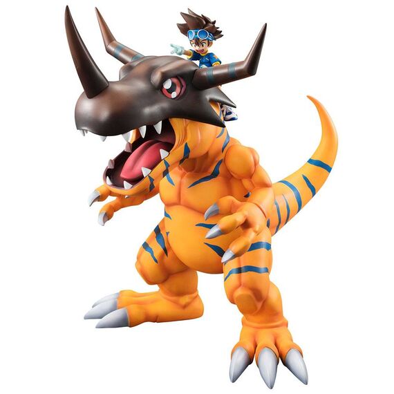 Figurka Digimon Adventure G.E.M. - Greymon & Taichi