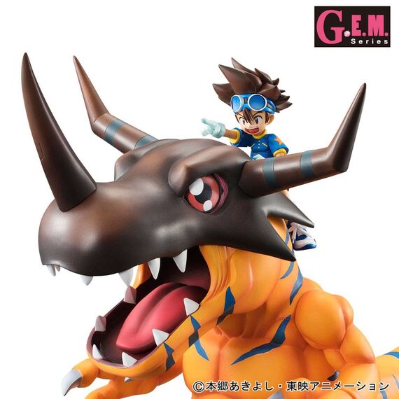 Figurka Digimon Adventure G.E.M. - Greymon & Taichi- Zdjęcie 2
