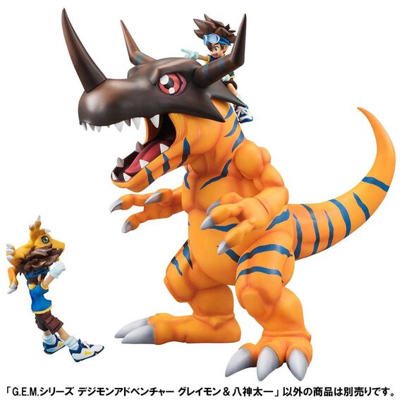Figurka Digimon Adventure G.E.M. - Greymon & Taichi- Zdjęcie 7