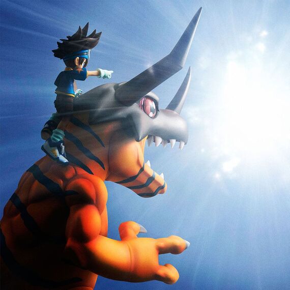 Figurka Digimon Adventure G.E.M. - Greymon & Taichi- Zdjęcie 9