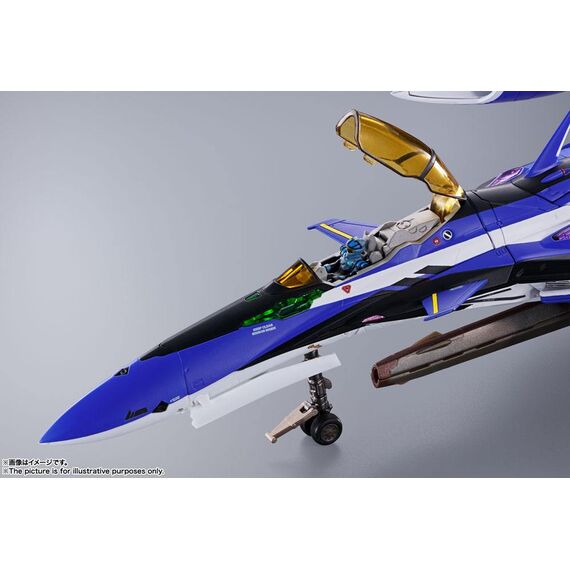 Figurka Macross Movie: Absolut Live DX Chogokin - YF-29 Durandal (Maximilian Genius) Full Set Pack- Zdjęcie 16