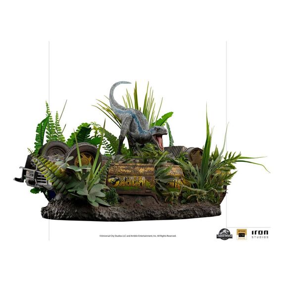 Figurka Jurassic World: Fallen Kingdom Deluxe Art Scale 1/10 Blue