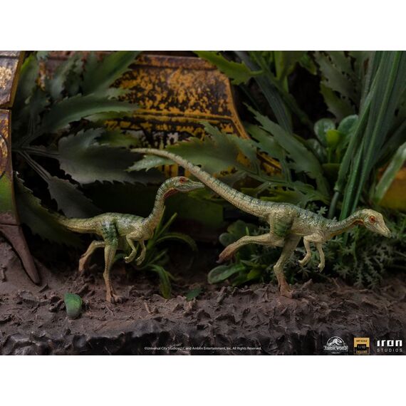 Figurka Jurassic World: Fallen Kingdom Deluxe Art Scale 1/10 Blue- Zdjęcie 4