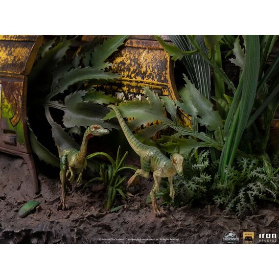 Figurka Jurassic World: Fallen Kingdom Deluxe Art Scale 1/10 Blue- Zdjęcie 5