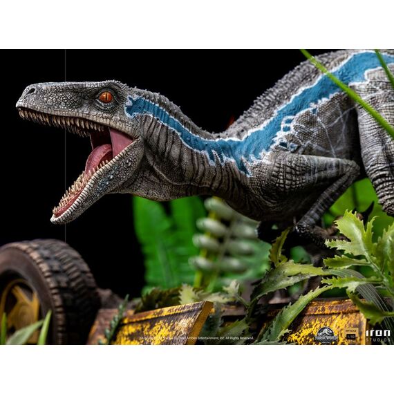 Figurka Jurassic World: Fallen Kingdom Deluxe Art Scale 1/10 Blue- Zdjęcie 12