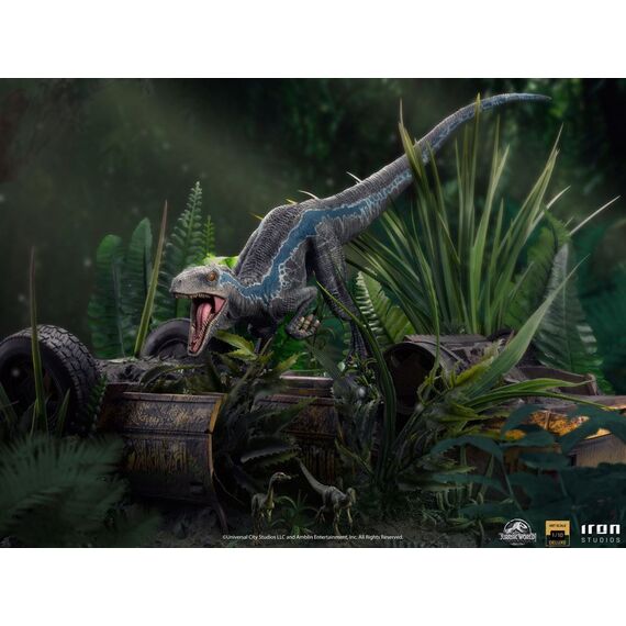 Figurka Jurassic World: Fallen Kingdom Deluxe Art Scale 1/10 Blue- Zdjęcie 15