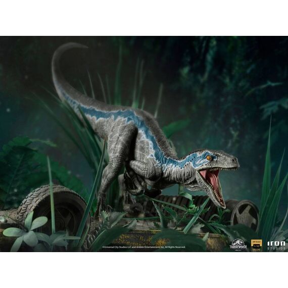 Figurka Jurassic World: Fallen Kingdom Deluxe Art Scale 1/10 Blue- Zdjęcie 16