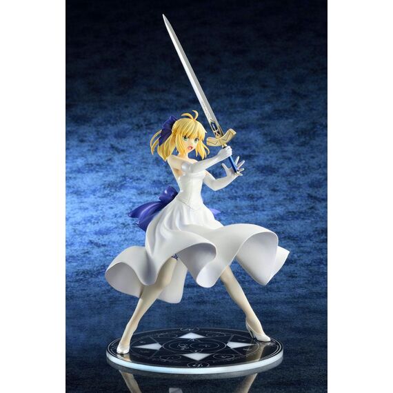 Figurka Fate/Stay Night Unlimited Blade Works 1/8 - Saber White Dress Renewal Ver. (re-run)- Zdjęcie 2