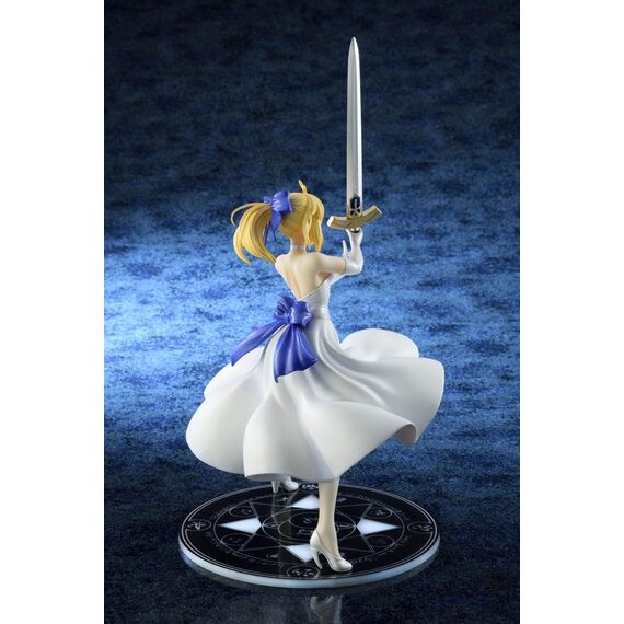 Figurka Fate/Stay Night Unlimited Blade Works 1/8 - Saber White Dress Renewal Ver. (re-run)- Zdjęcie 4