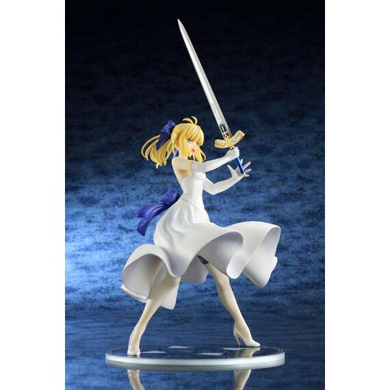 Figurka Fate/Stay Night Unlimited Blade Works 1/8 - Saber White Dress Renewal Ver. (re-run)- Zdjęcie 5
