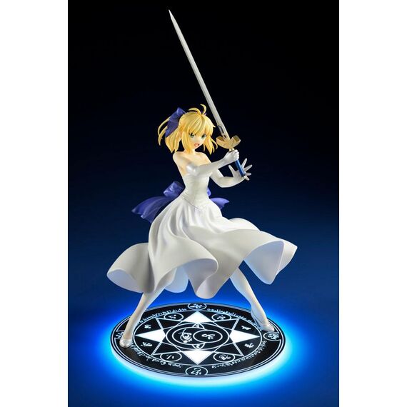 Figurka Fate/Stay Night Unlimited Blade Works 1/8 - Saber White Dress Renewal Ver. (re-run)- Zdjęcie 9