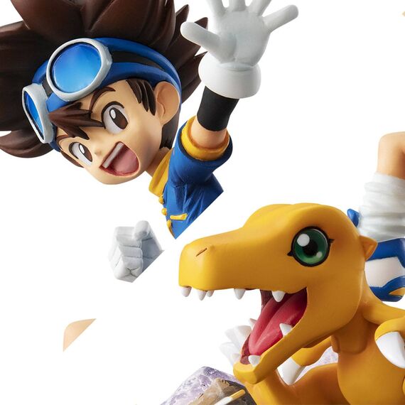 Figurka Digimon Adventure G.E.M. - Taichi Yagami & Agumon (20th Anniversary)- Zdjęcie 2