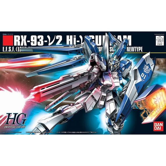 Model figurki GUNDAM HGUC 1/144 RX-93-V2 HI NU Gundam BL- Zdjęcie 17