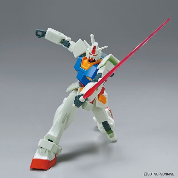 Model figurki GUNDAM Entry Grade - RX-78-2 Gundam (Full Weapon Set)- Zdjęcie 7