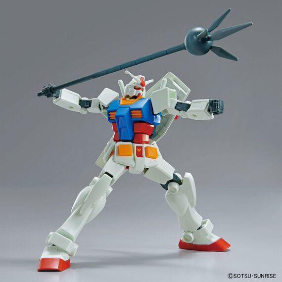 Model figurki GUNDAM Entry Grade - RX-78-2 Gundam (Full Weapon Set)- Zdjęcie 11