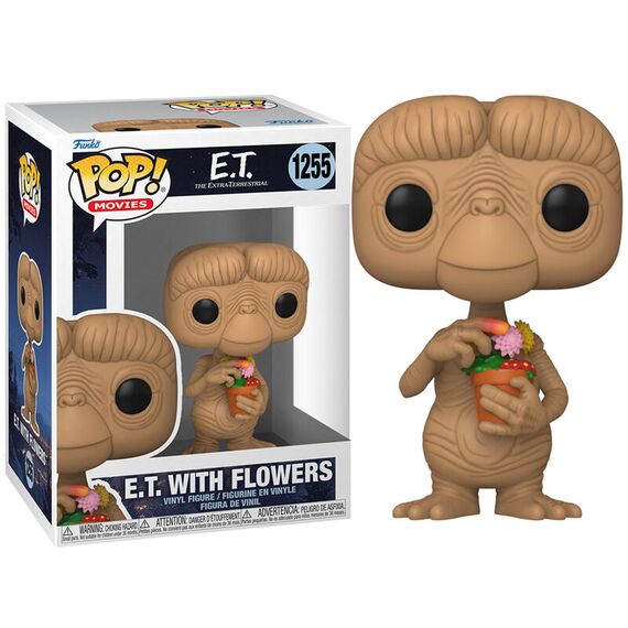 Figurka E.T. the Extra-Terrestrial POP! - E.T. w/ flowers (1255)