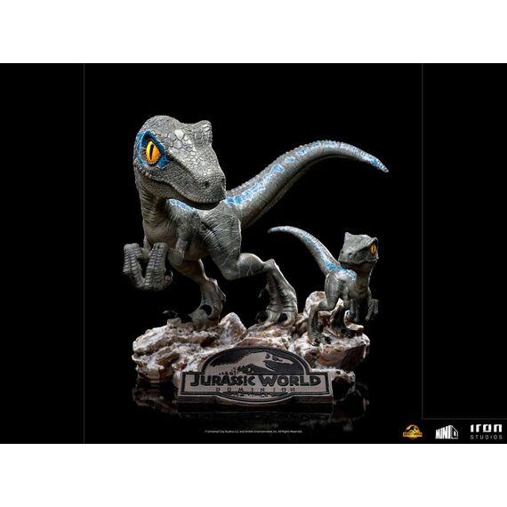 Figurka Jurassic World Dominion Mini Co. - Blue and Beta- Zdjęcie 2