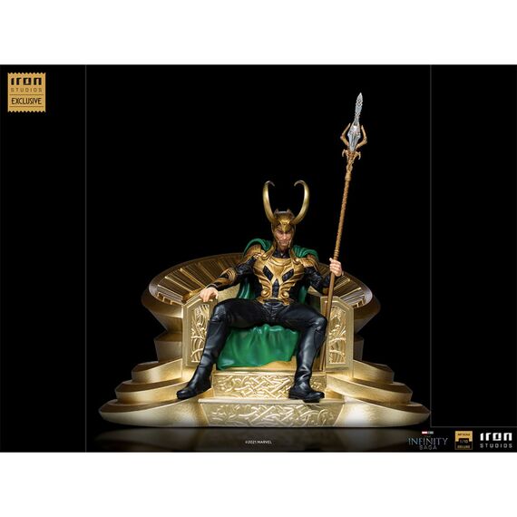 Figurka Marvel The Infinity Saga BDS Art Scale 1/10 Loki on Throne (Exclusive)- Zdjęcie 2
