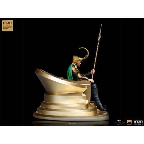 Figurka Marvel The Infinity Saga BDS Art Scale 1/10 Loki on Throne (Exclusive)- Zdjęcie 3